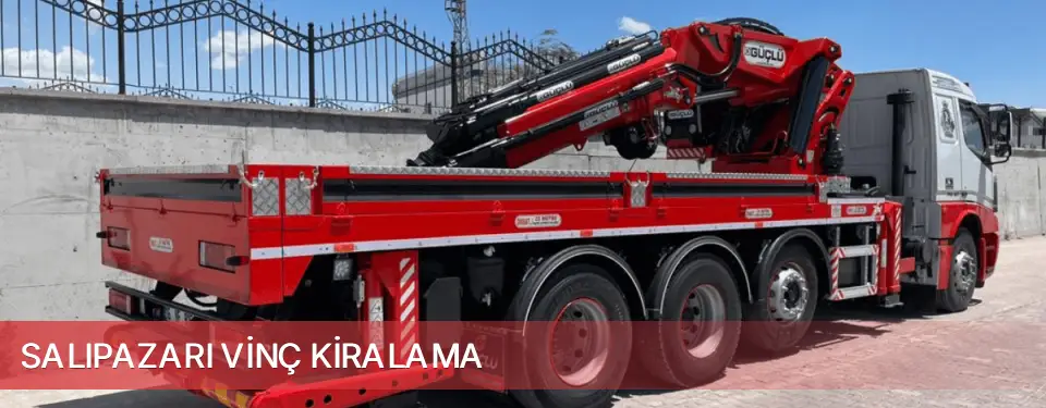 Salıpazarı İlçemi Vinç Kiralama